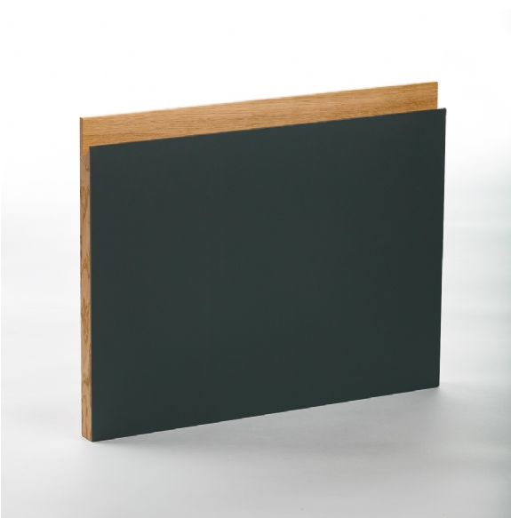 Nordfjord køkkenfront - grebsfri - eg - pewter - linoleum - natur - eg - lak