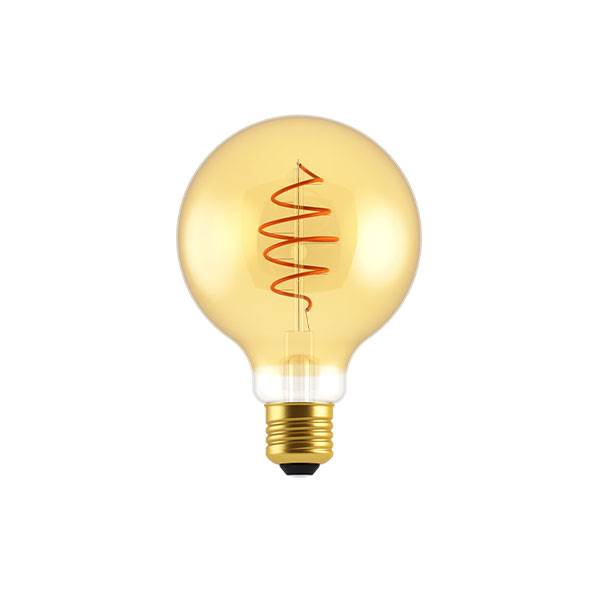 Nordlux Deco spiral globe pære E27 - Gold