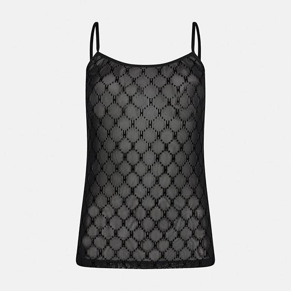 HYPE THE DETAiL mesh singlet - Black