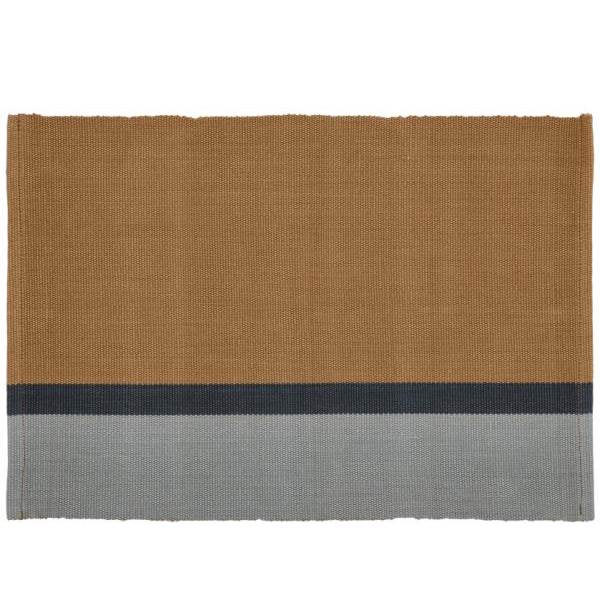 Södahl organic Impression dækkeserviet 33 x 48 cm - Warm Taupe