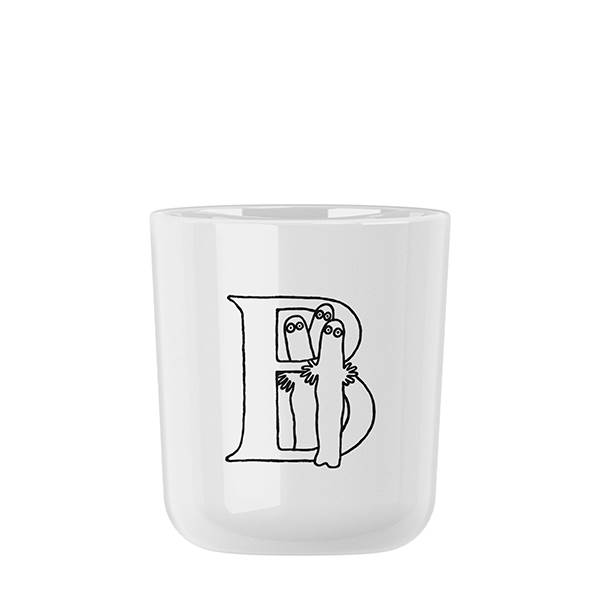 Rig-Tig Moomin ABC kop 0,2 l - Moomin white - B