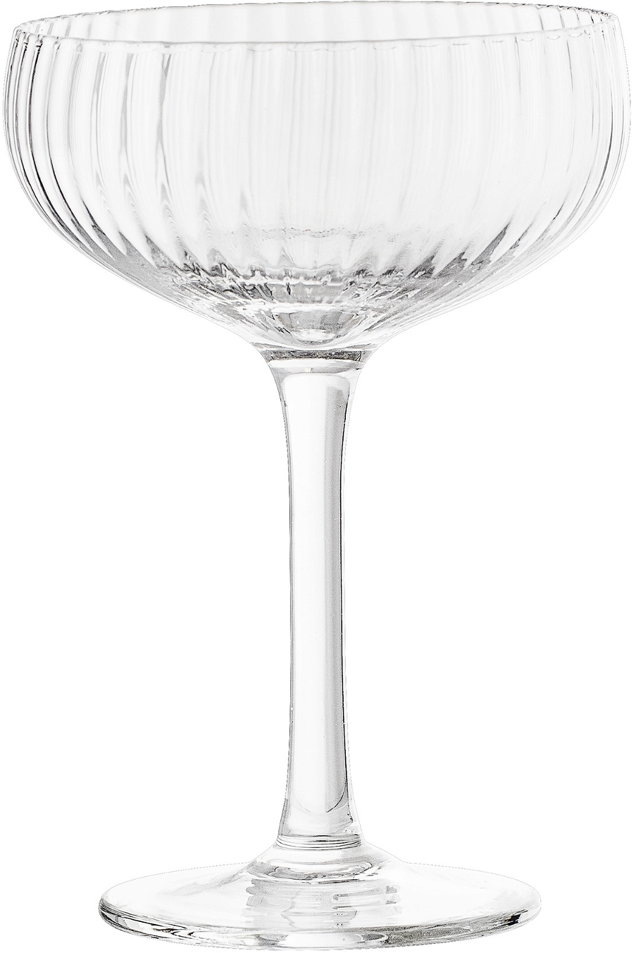 Champagneglas Bloomingville Astrid klart glas Ø11 x H15,5 cm