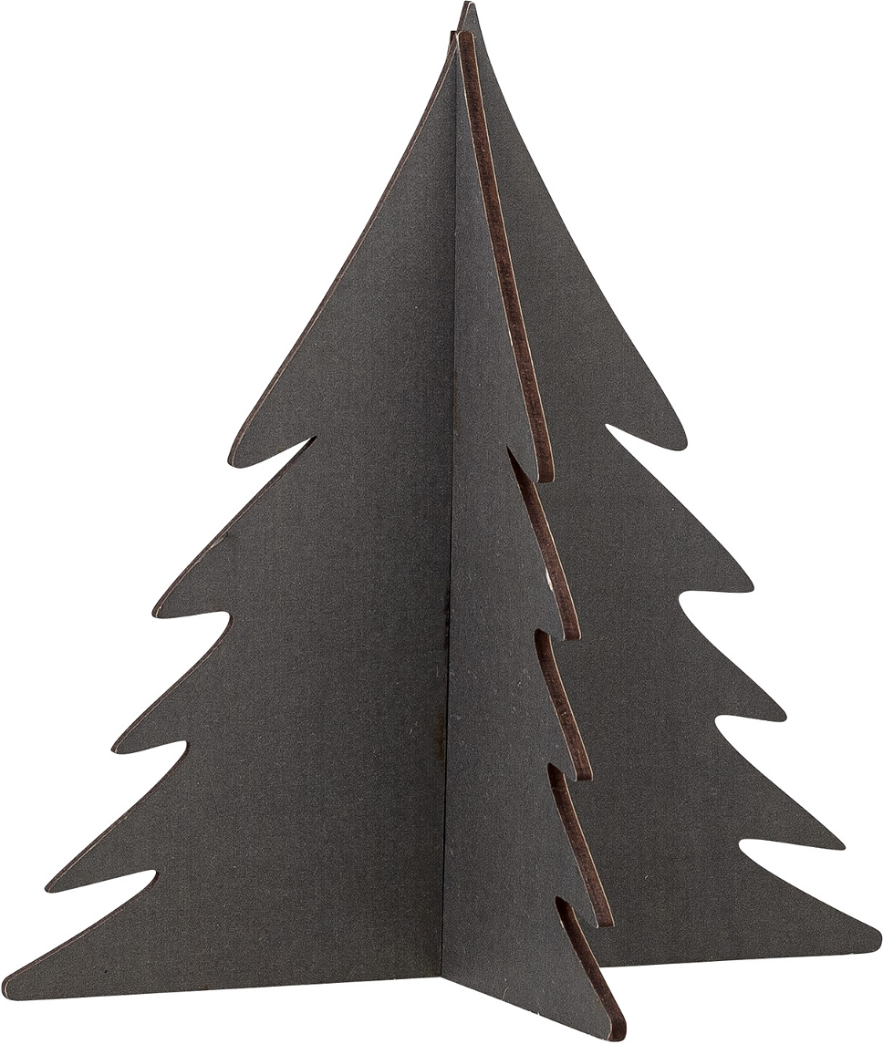Juletræ Bloomingville Pelan i MDF og papir 15 x 12 x 16 cm grøn