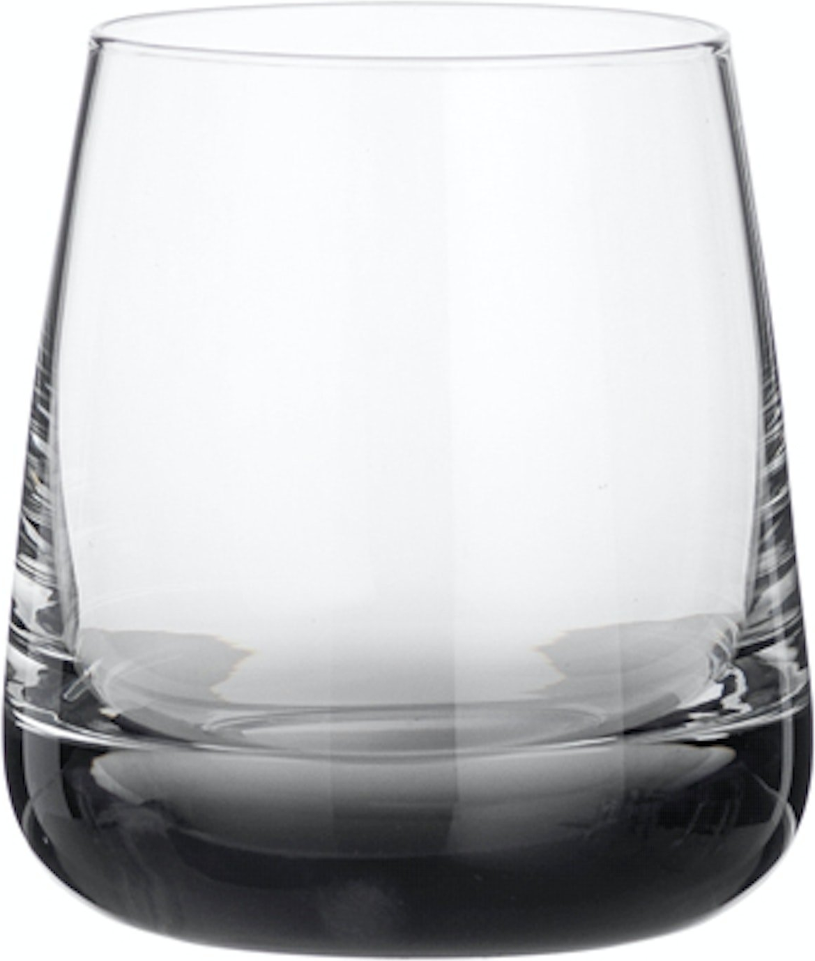 Drikkeglas Broste Copenhagen Smoke 35 cl klar-grå Ø8,7 x H9,5 cm
