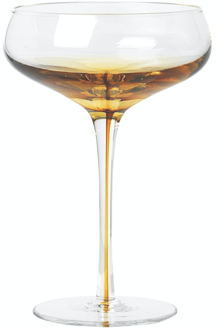 Cocktailglas drinksglas Broste Copenhagen Amber 20 cl klar/orange