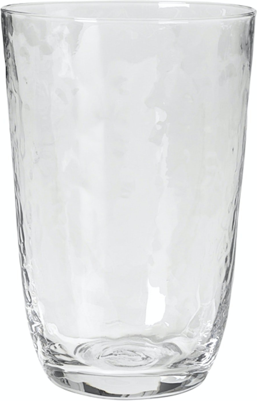 Drikkeglas tumbler Broste Copenhagen Hammered 50 cl Ø9,2 x 13,5 cm