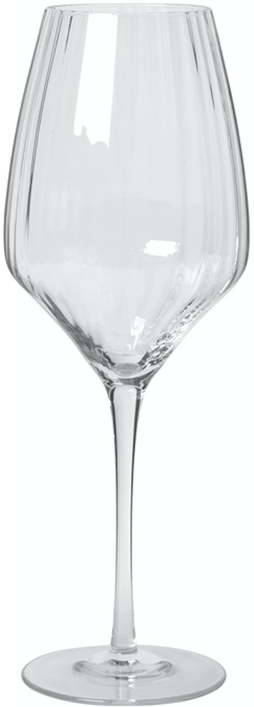 Rødvinsglas Broste Copenhagen Sandvig Ø9,4 cm H26 cm 55 cl klart glas nordisk elegance