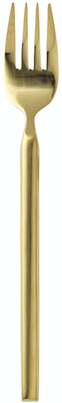 Gaffel/spisegaffel Broste Copenhagen Tvis rustfrit stål guld 20 cm