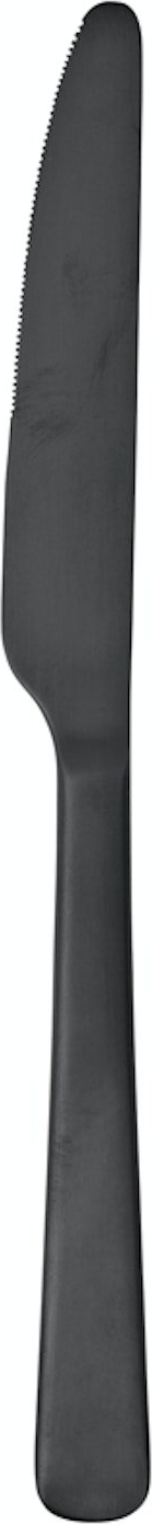 Spisekniv Broste Copenhagen Hune sort rustfrit stål 23,5 cm