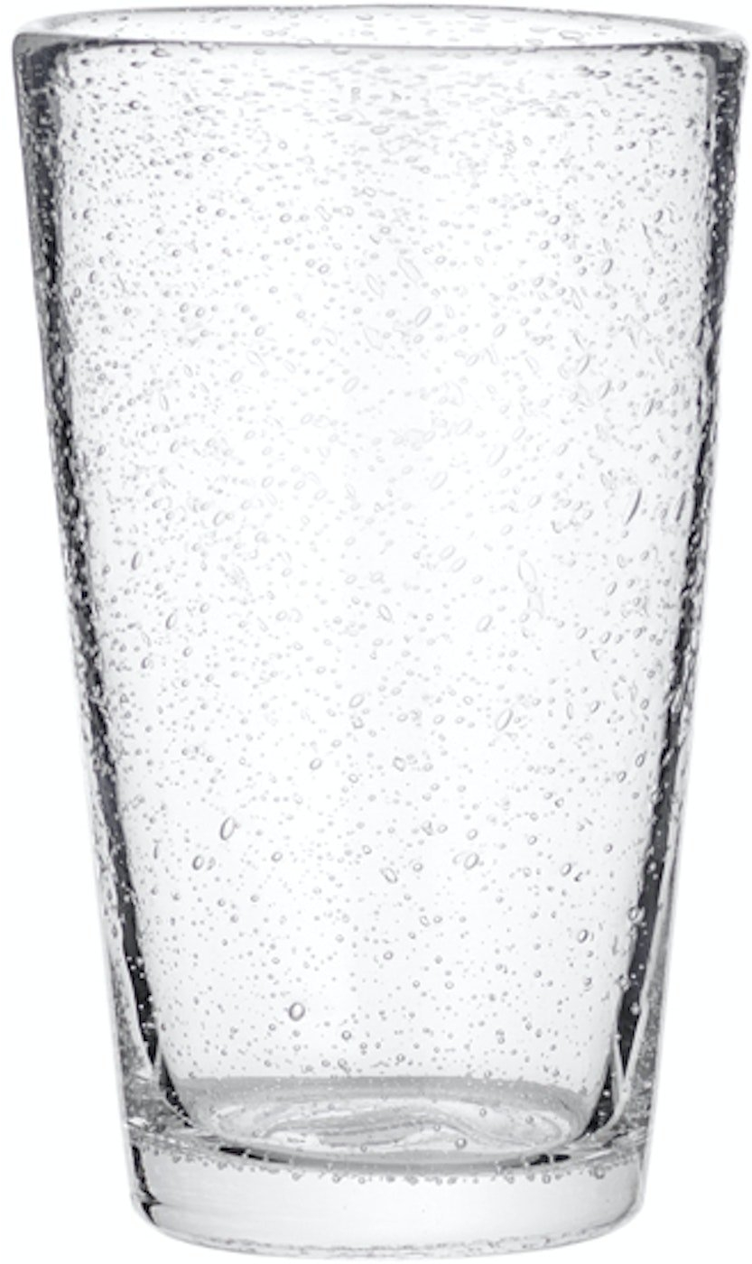 Drikkeglas Broste Copenhagen Bubble 45 cl klart glas boblet tekstur Ø9 x H14 cm