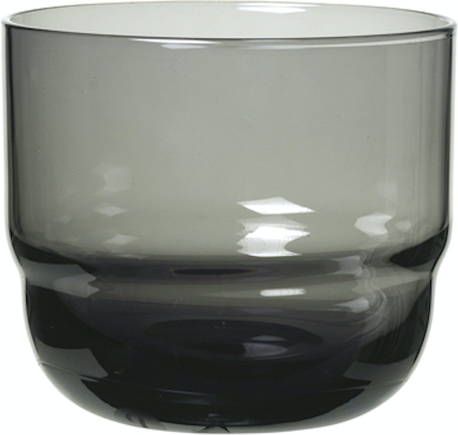Drikkeglas Broste Copenhagen Nordic Bistro 15 cl sort Ø7,6 x H6,5 cm