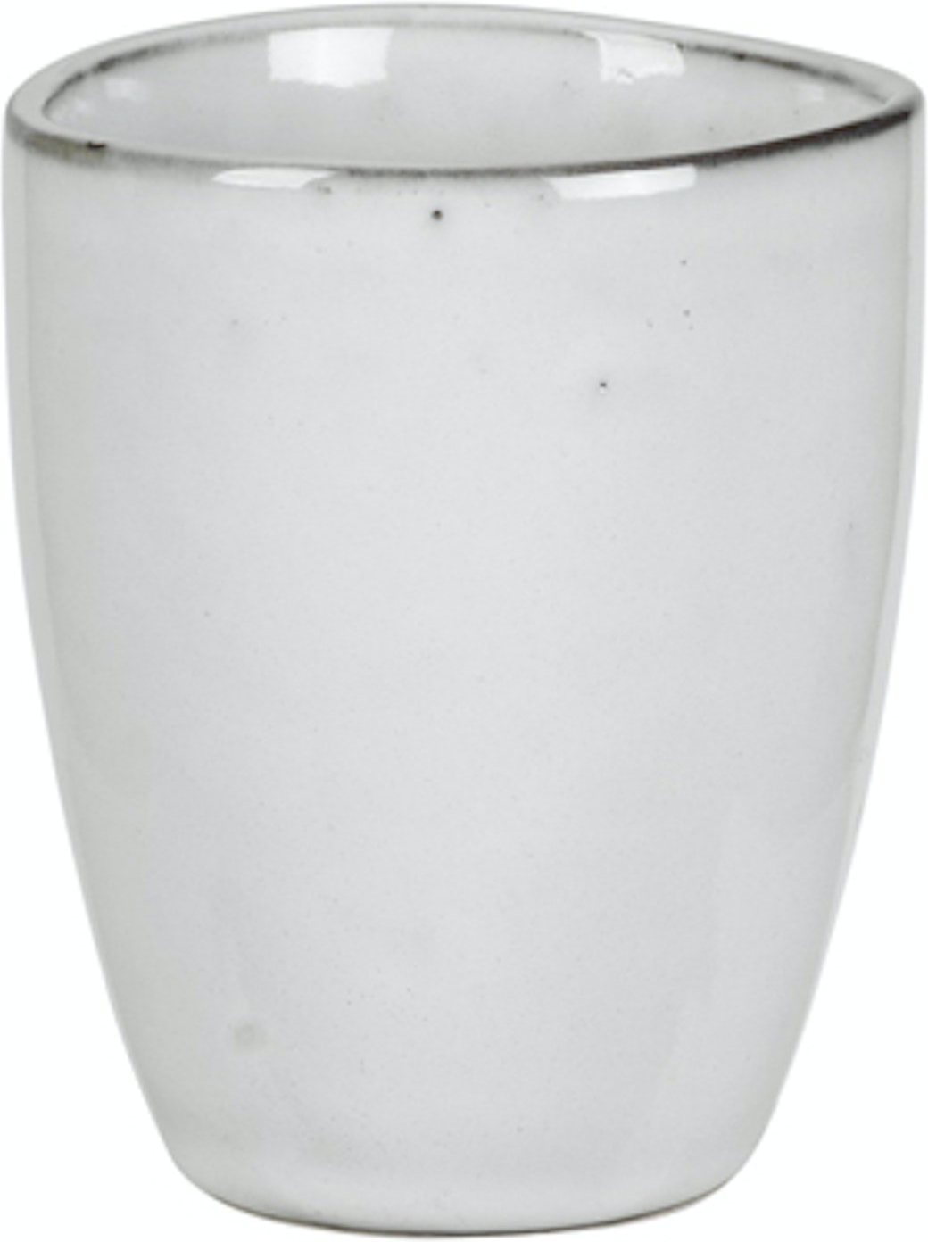 Krus Broste Copenhagen Nordic Sand sandfarvet stentøj 25 cl Ø8xH10 cm