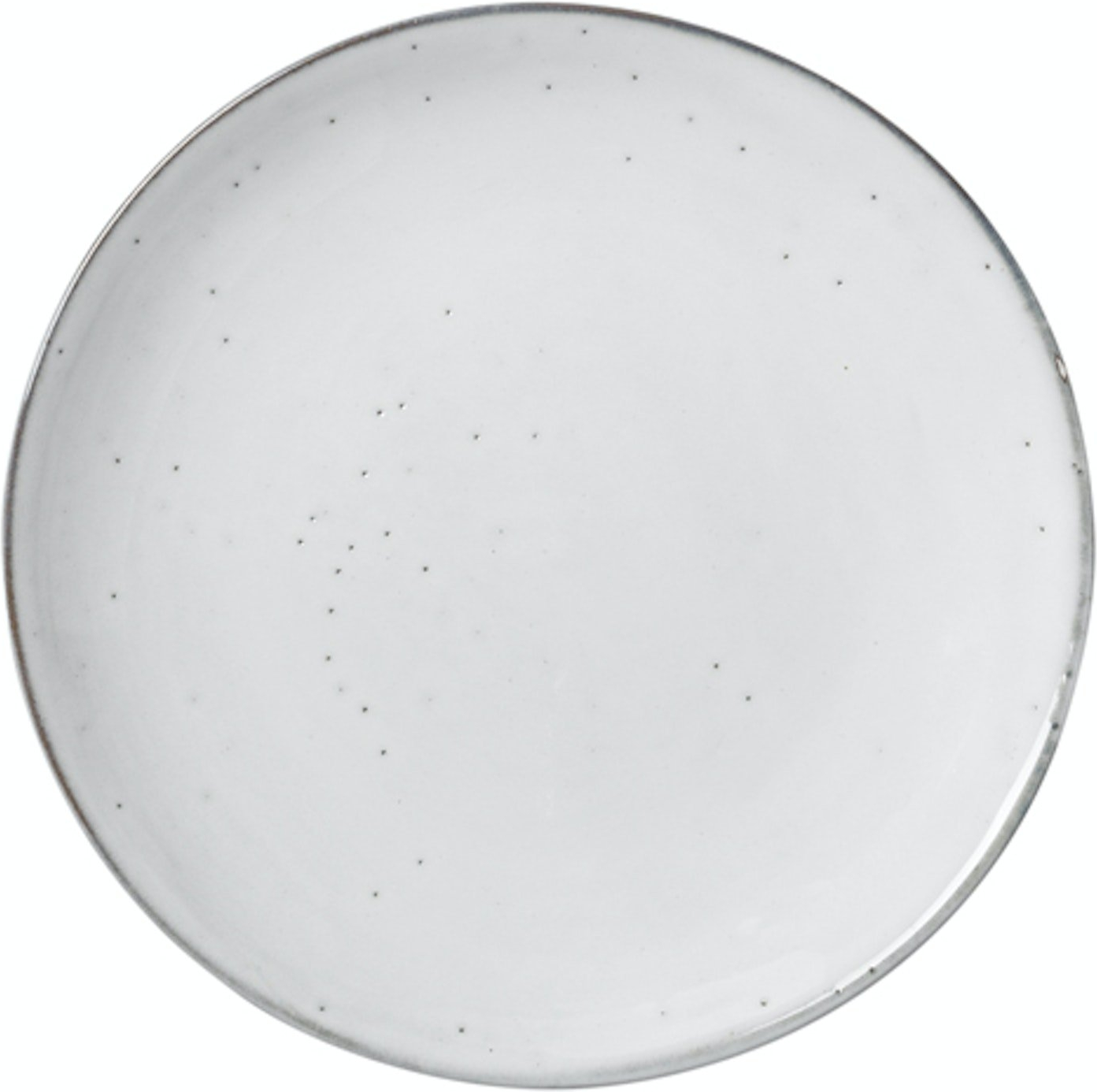 Middagstallerken Broste Copenhagen Nordic Sand stentøj sandfarvet Ø20 cm