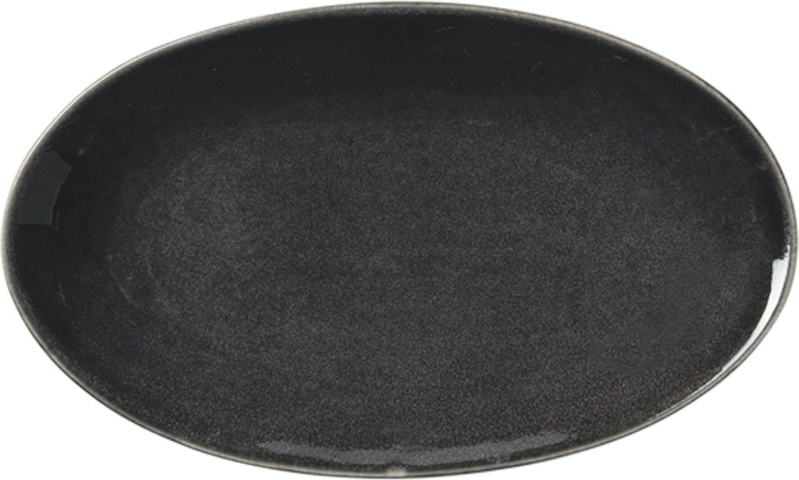 Stentøjsfad Broste Copenhagen Nordic Coal grå 22x13,6 cm