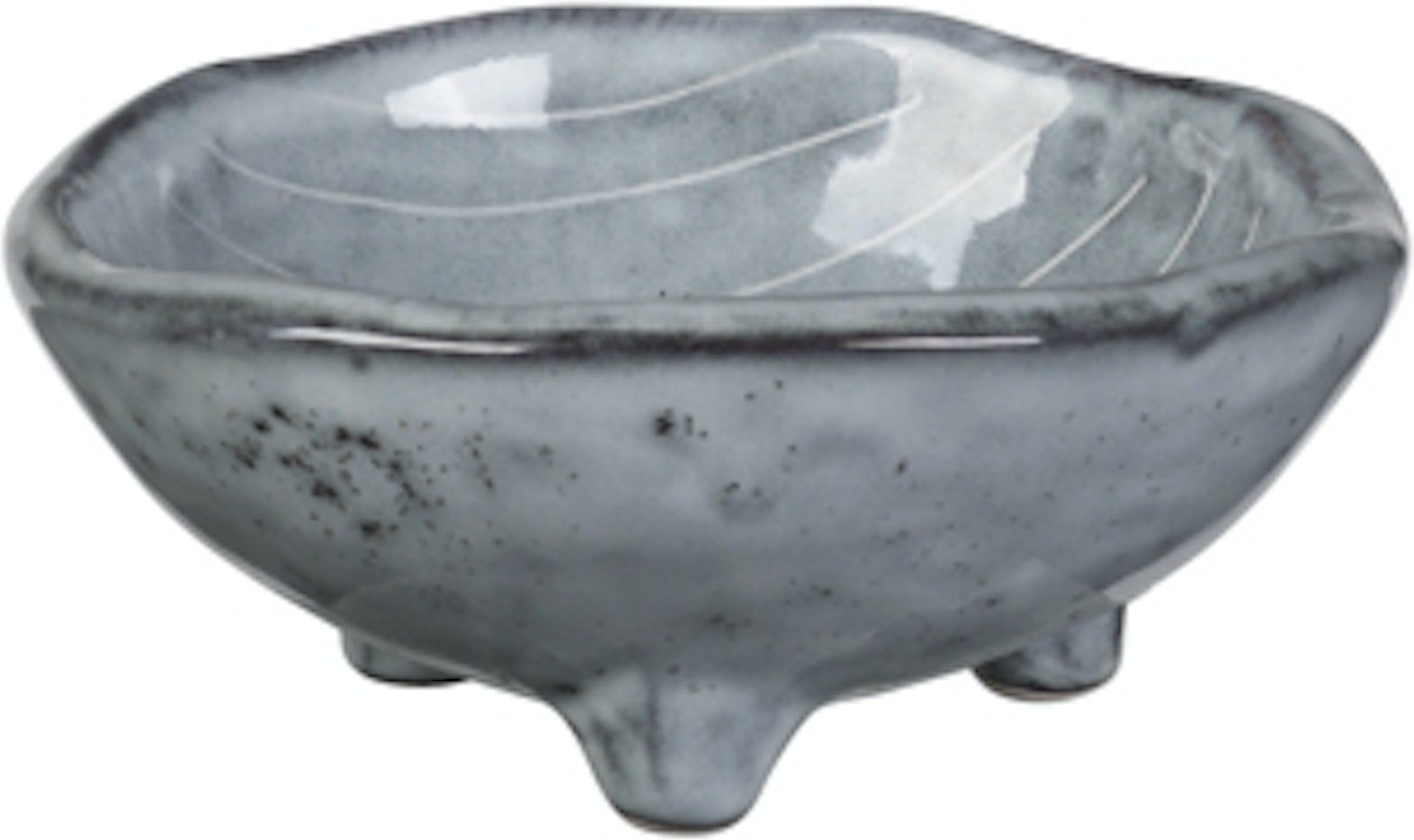 Skål Broste Copenhagen Nordic Sea blå stentøj Ø8,5 x H3,5 cm