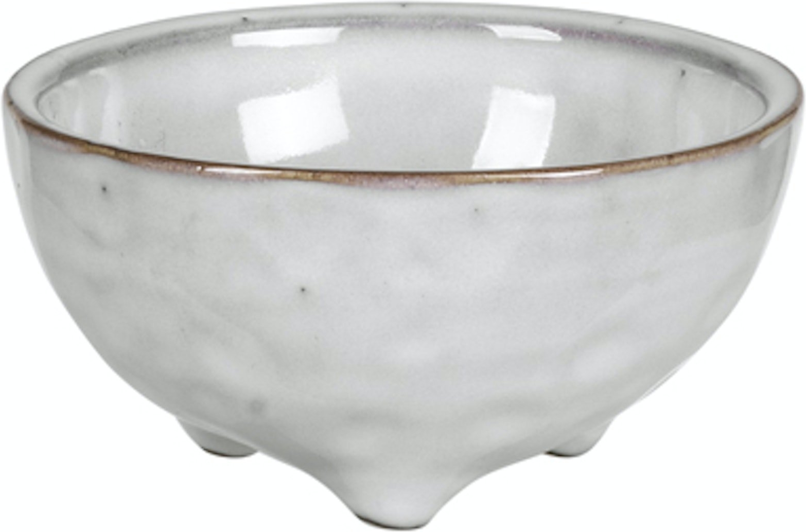 Skål Broste Copenhagen Nordic Sand stentøj Ø11 cm hvid, alsidig serveringsskål