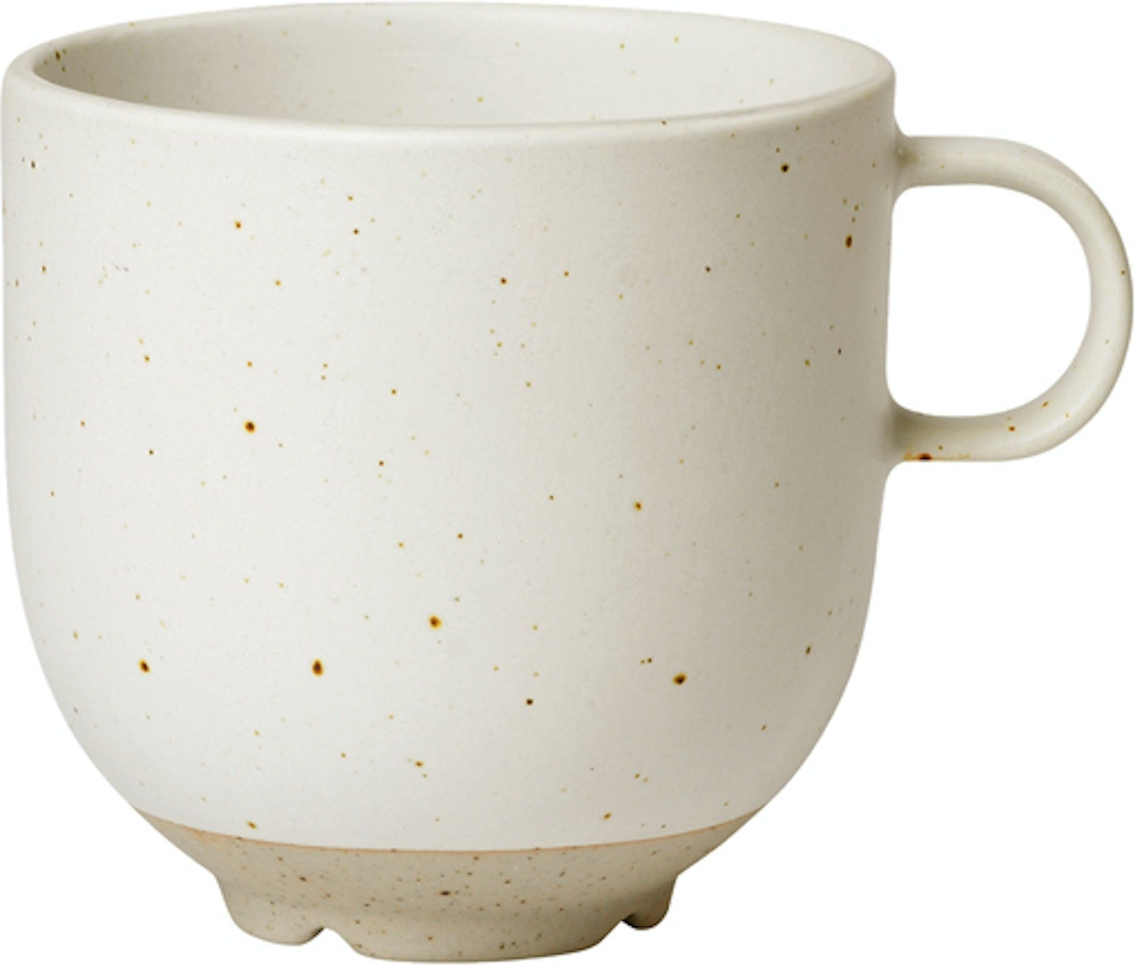 Krus Broste Copenhagen Eli 20 cl stentøj hvid Ø8 x H8 cm