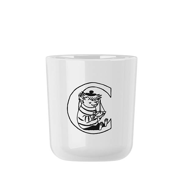 Rig-Tig Moomin ABC kop 0,2 l - Moomin white - C