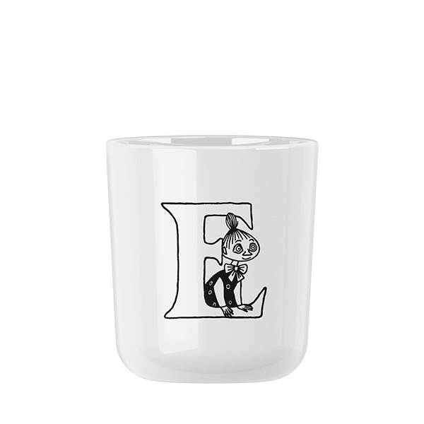 Rig-Tig Moomin ABC kop 0,2 l - Moomin white - E
