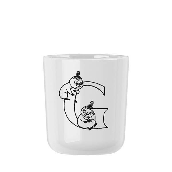 Rig-Tig Moomin ABC kop 0,2 l - Moomin white - G