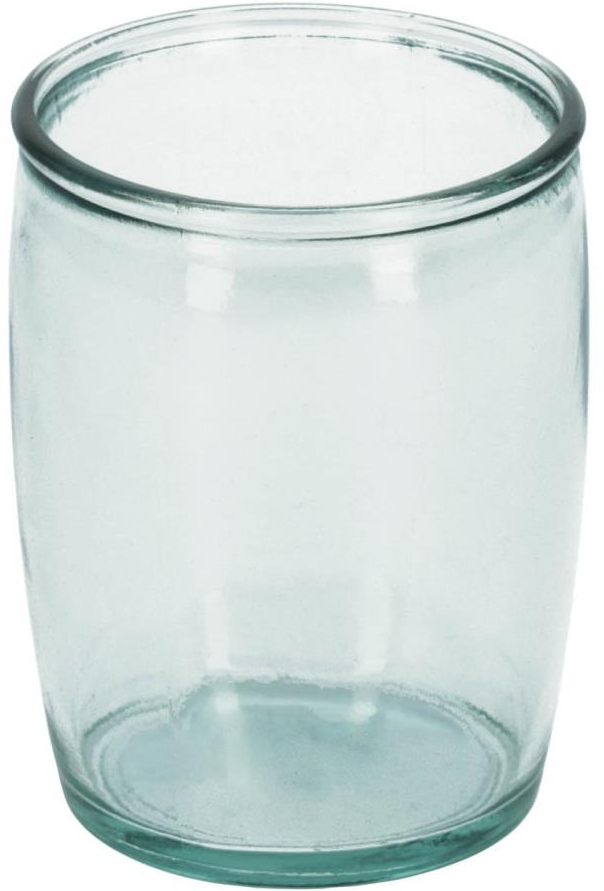 Tandbørsteholder Kave Home Trella i 100% genbrugsglas rustik H11 x Ø9 cm