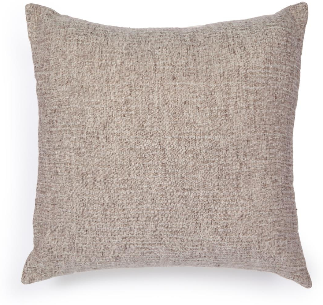 Pudebetræk/pudeovertræk Kave Home Casilda 45x45 cm natur 60% bomuld/40% hør