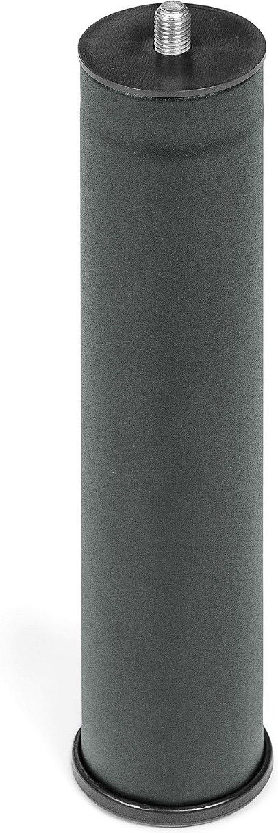 Senge- og sofaben Kave Home X sort metal 25x5x5 cm Ø10 gevind