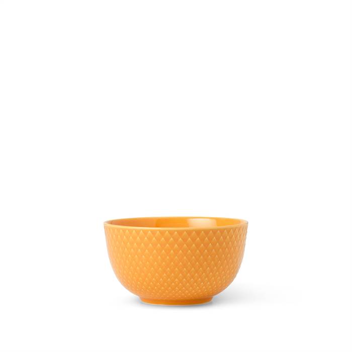 Lyngby Porcelæn Rhombe Color - Skål Ø11 cm - Gul