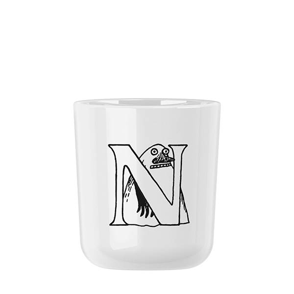 Rig-Tig Moomin ABC kop 0,2 l - Moomin white - N