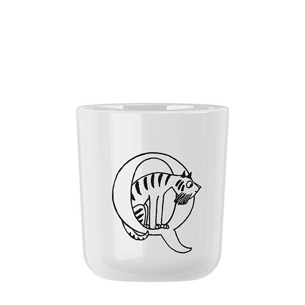 Rig-Tig Moomin ABC kop 0,2 l - Moomin white - Q