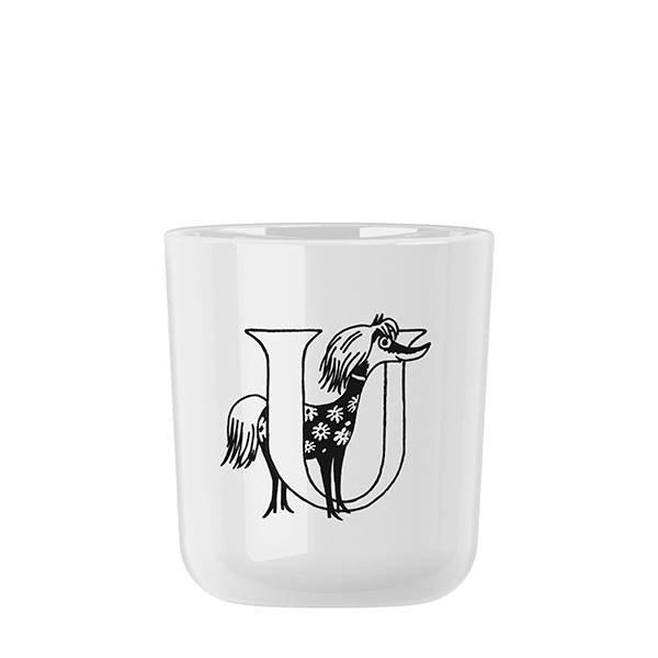 Rig-Tig Moomin ABC kop 0,2 l - Moomin white - U