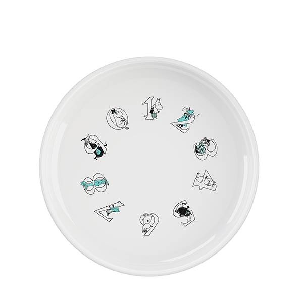 Rig-Tig Moomin ABC skål ø 15 cm - Moomin turqouise