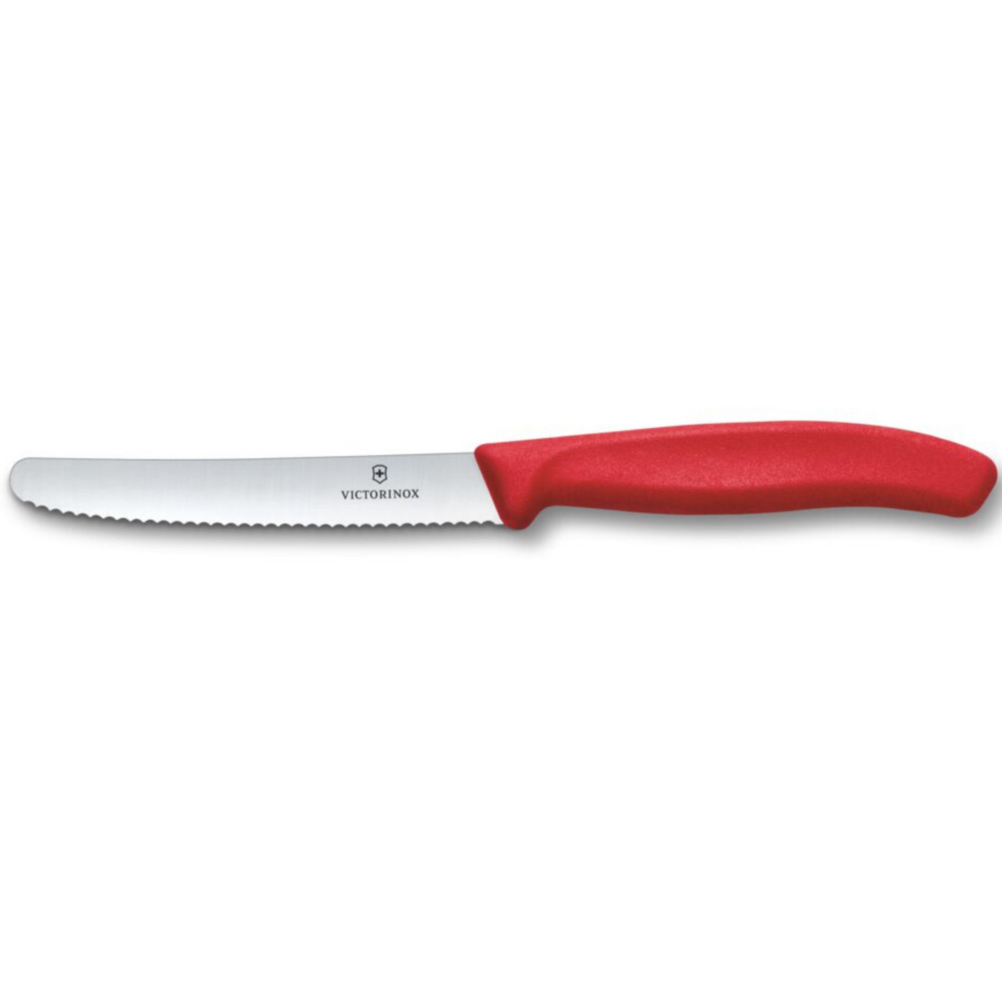 Victorinox Swish Classic tomatkniv savtakket 11 cm, rød