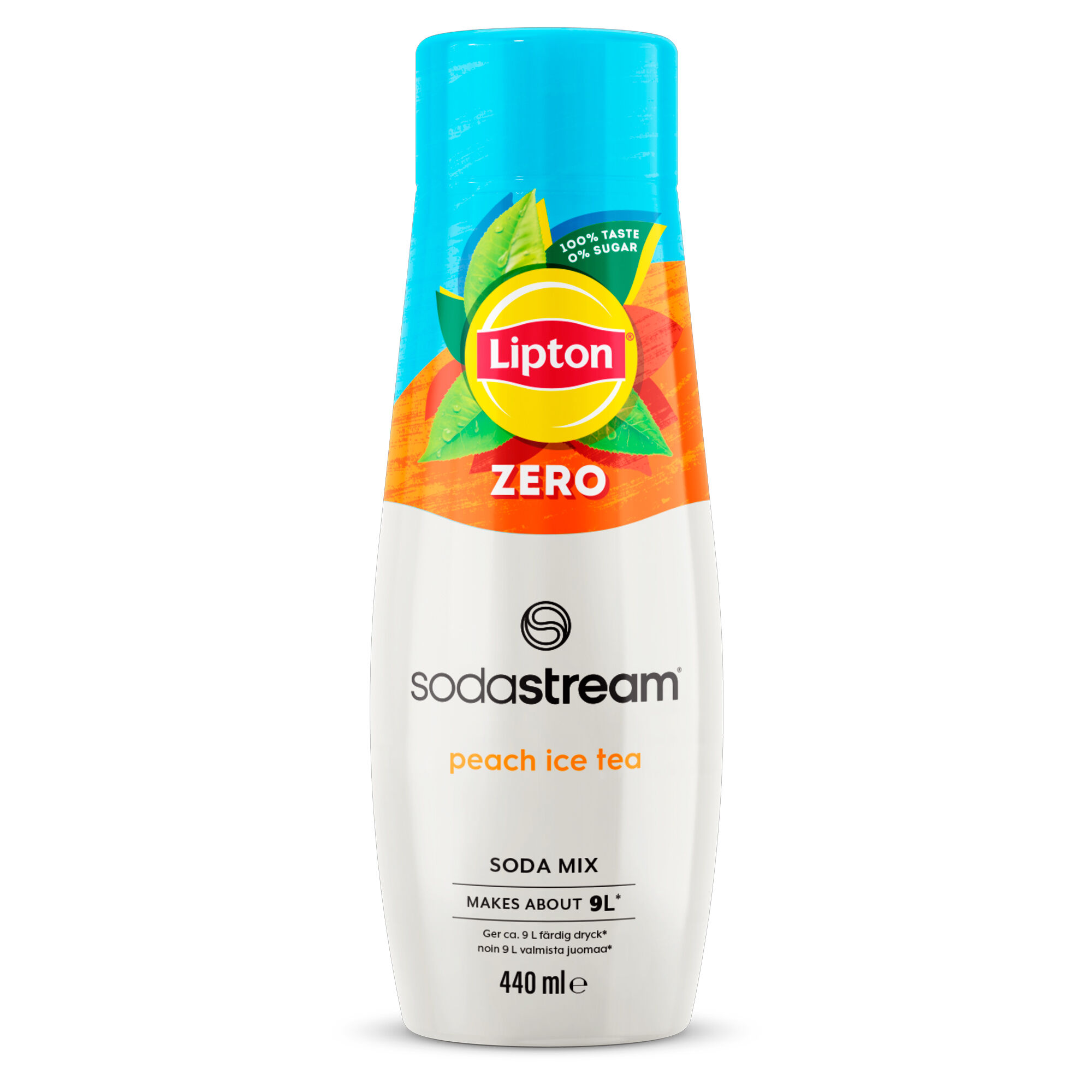 Sodastream Lipton Ice Tea Peach Zero smagskoncentrat 440 ml