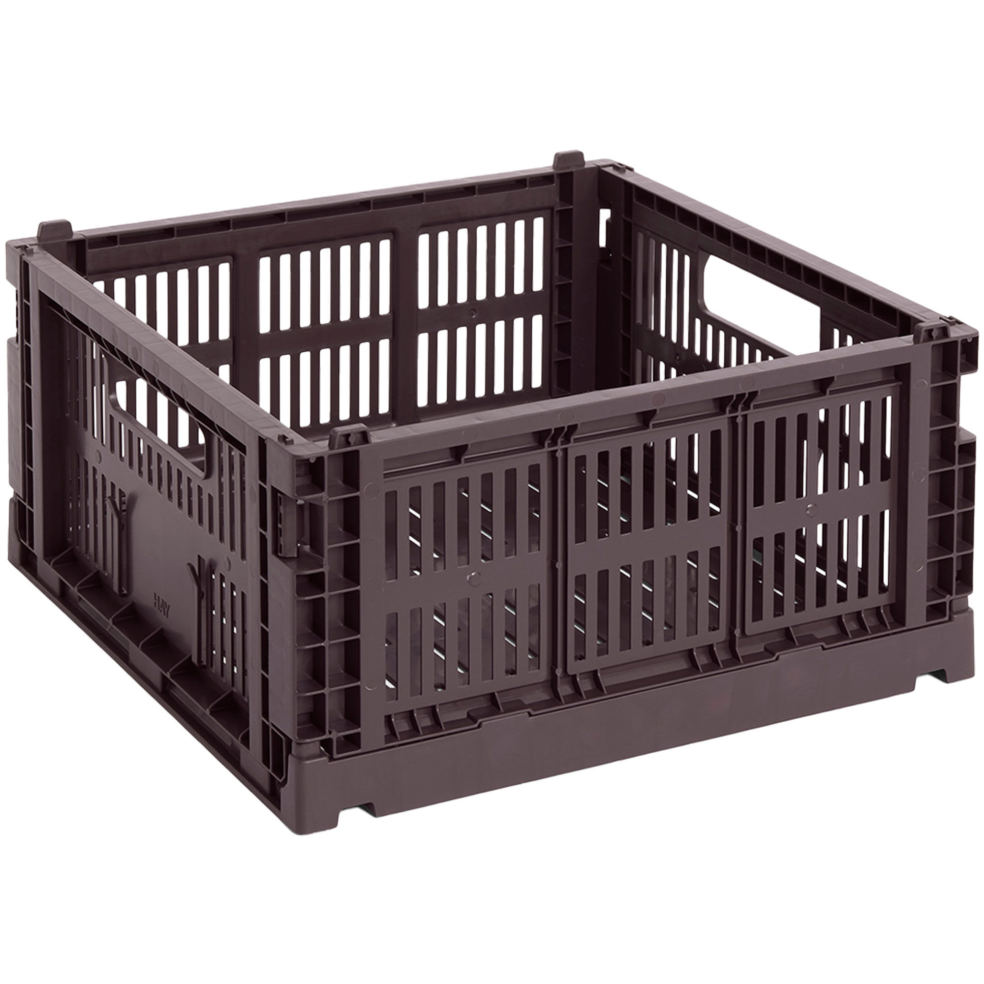 HAY Colour Crate Medium Square Opbevaringskasse, bordeaux