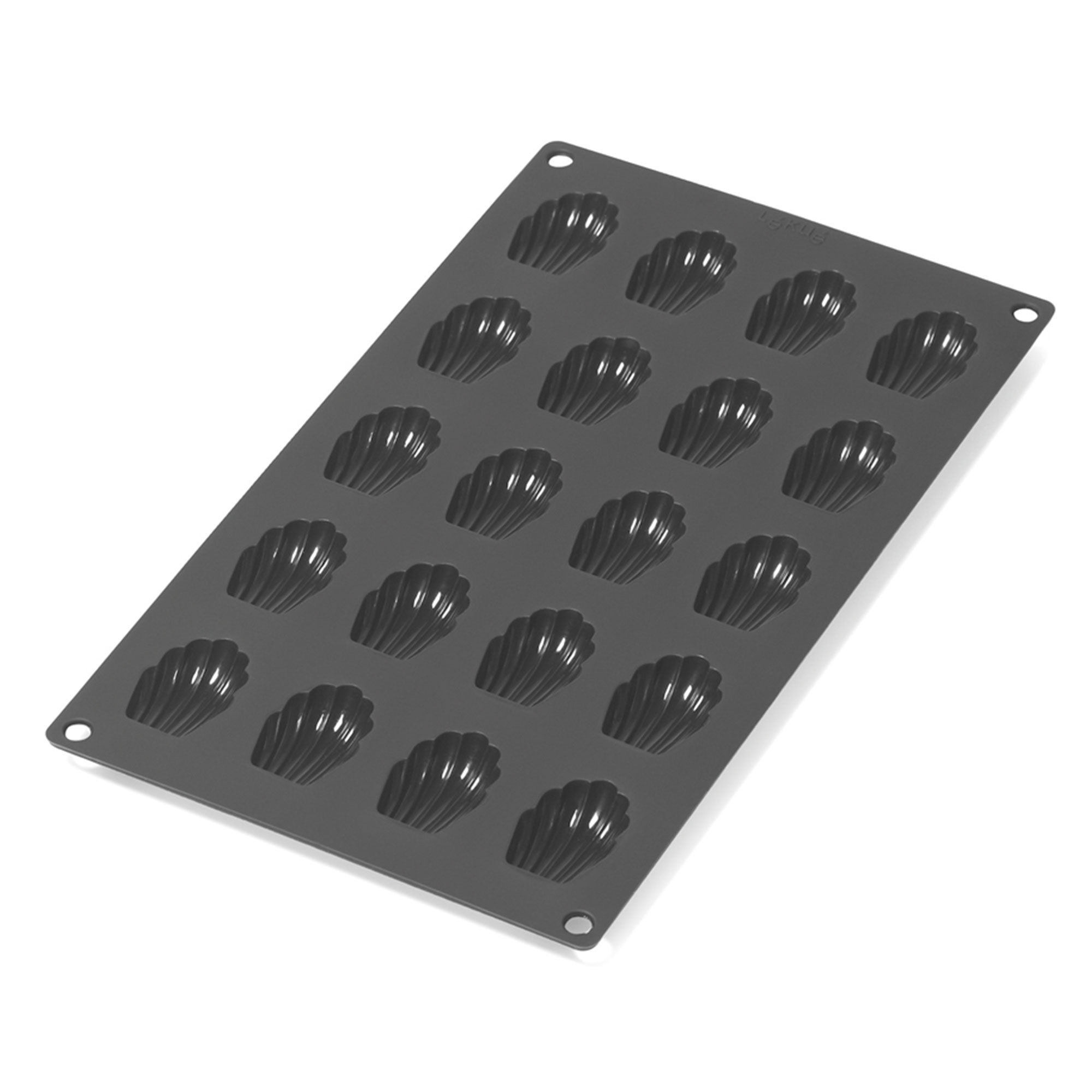 Lékué Mini-madeleines silikoneform 20 huller, sort
