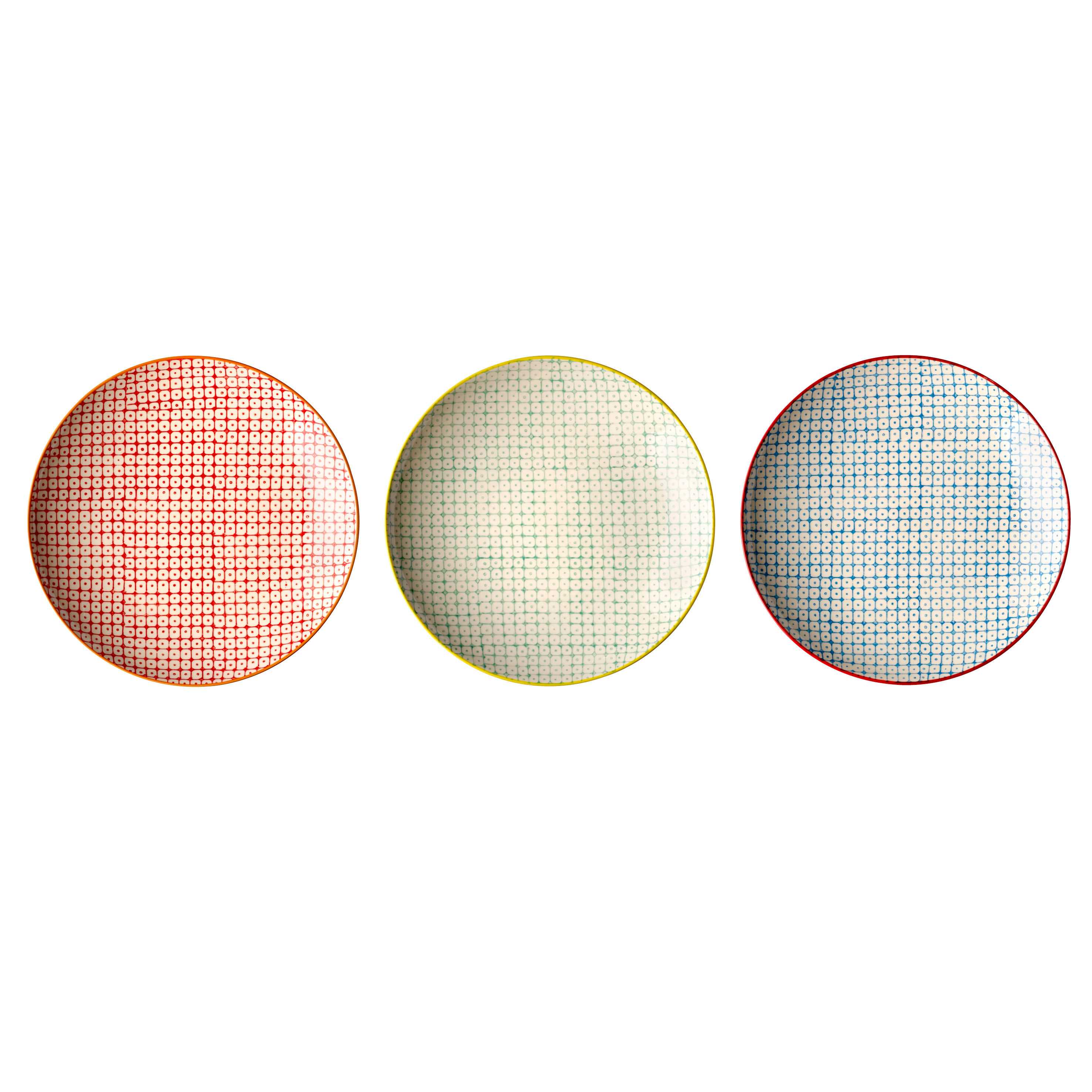 BLOOMINGVILLE Carla Tallerken, Stentøj, Assorteret, D: 20cm