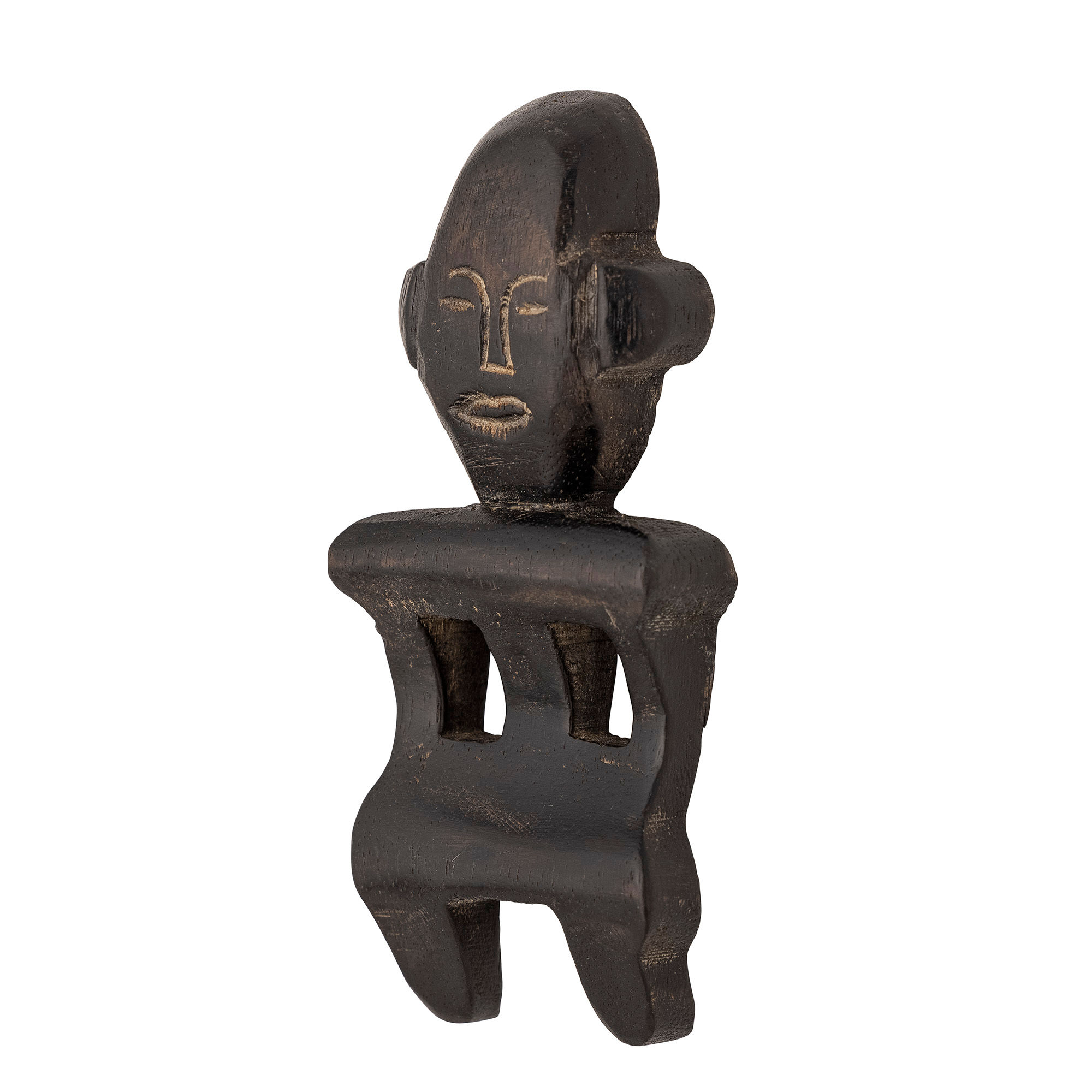BLOOMINGVILLE Harlee Deko figur, Sort, Mango