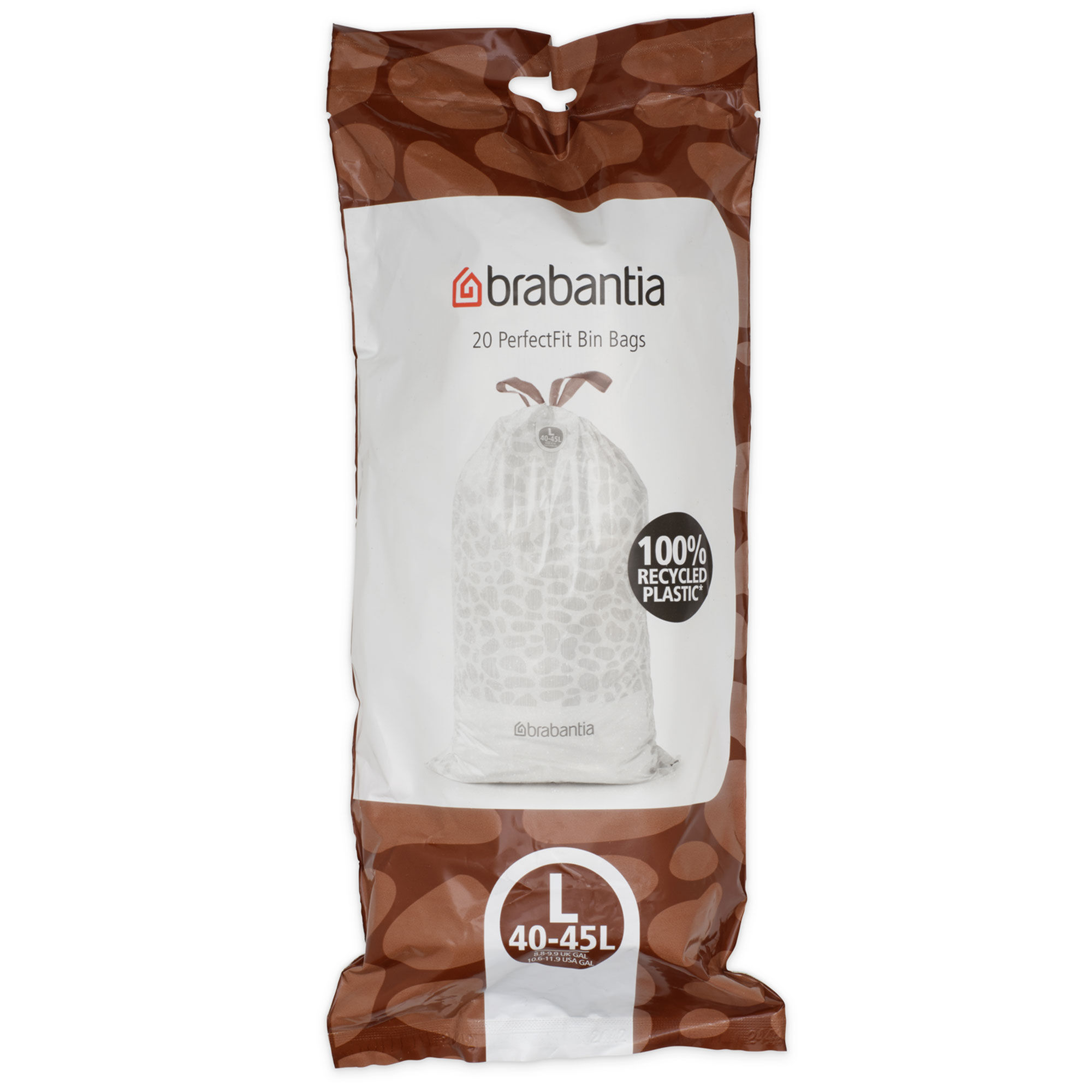 Brabantia PerfectFit affaldspose L 40-45 liter, 20 stk