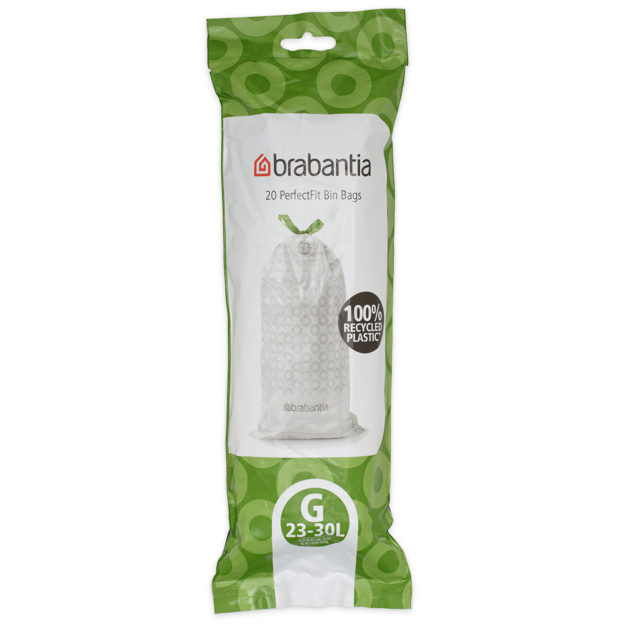 Brabantia PerfectFit affaldsposer G 23-30 liter, 20 stk