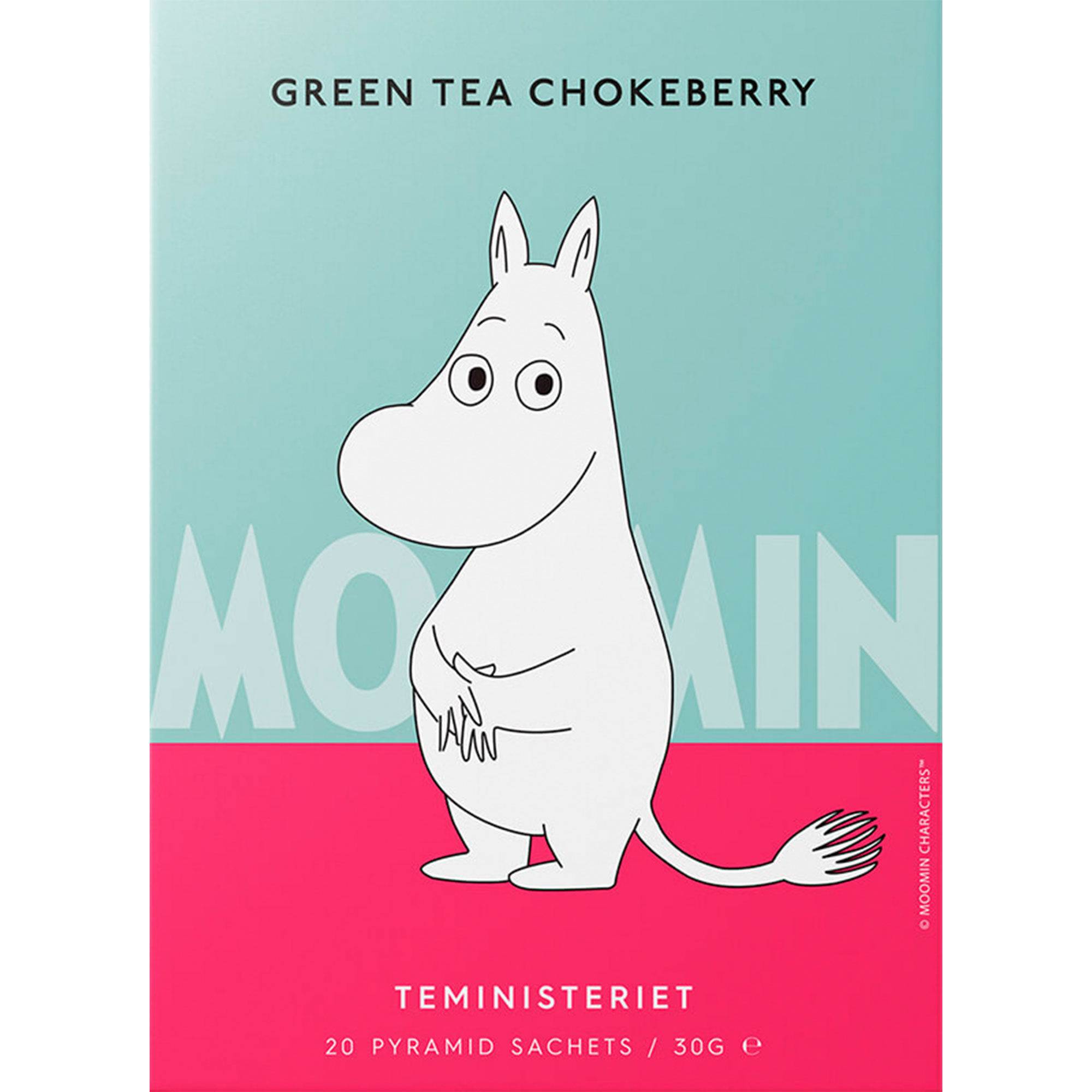 Teministeriet Moomin grøn te, aronia