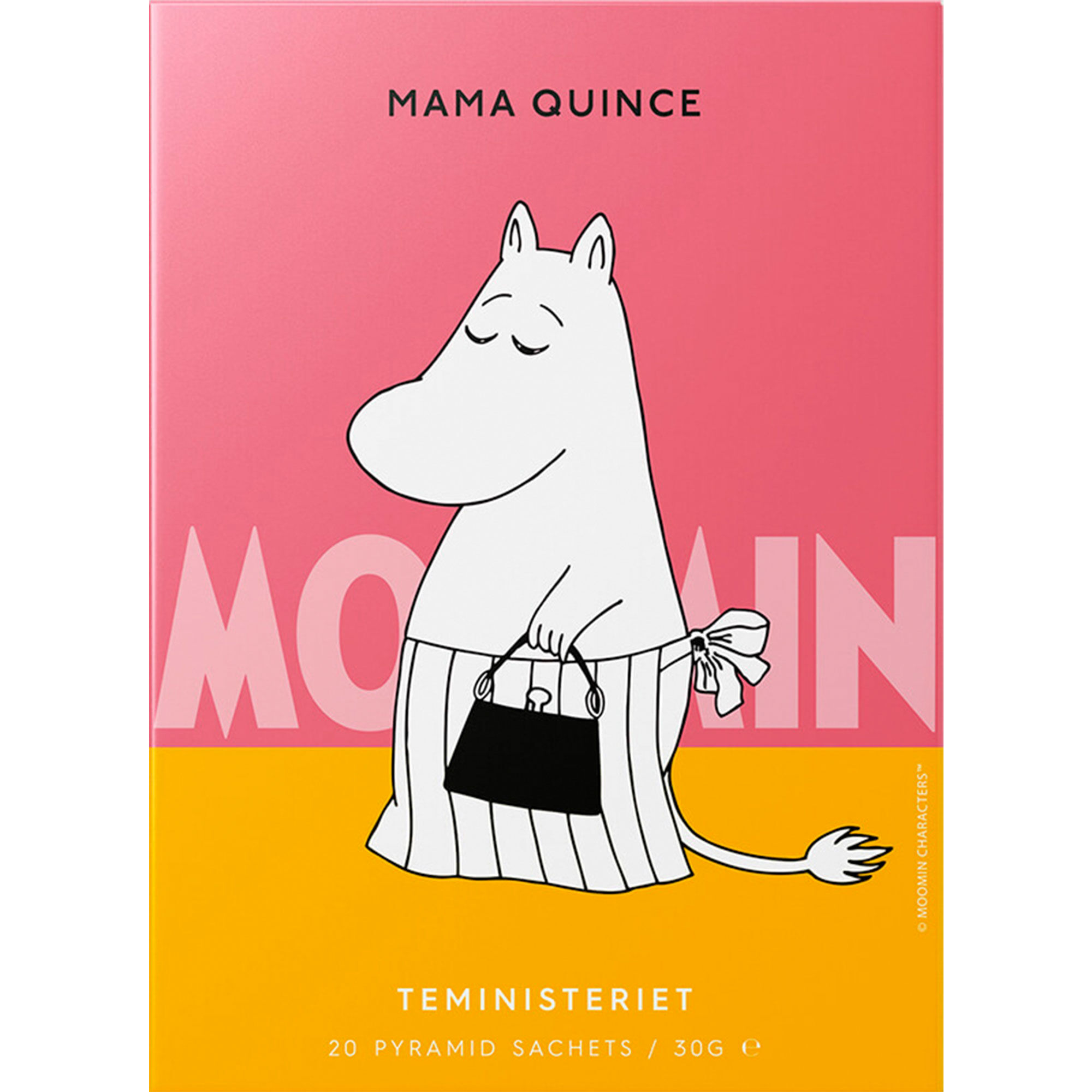 Teministeriet Moomin sort te mama quince