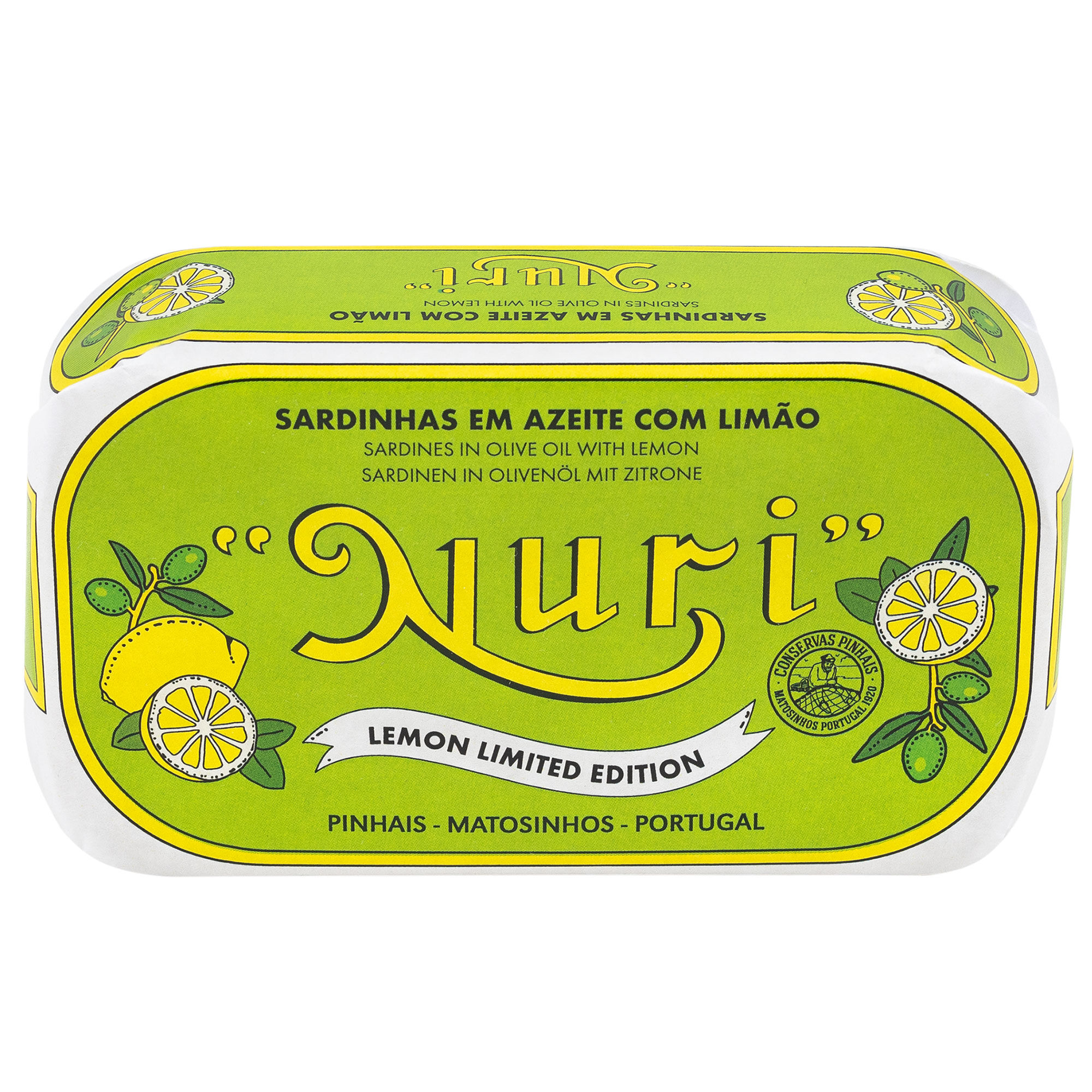 Nuri Sardiner i olivenolie & citron