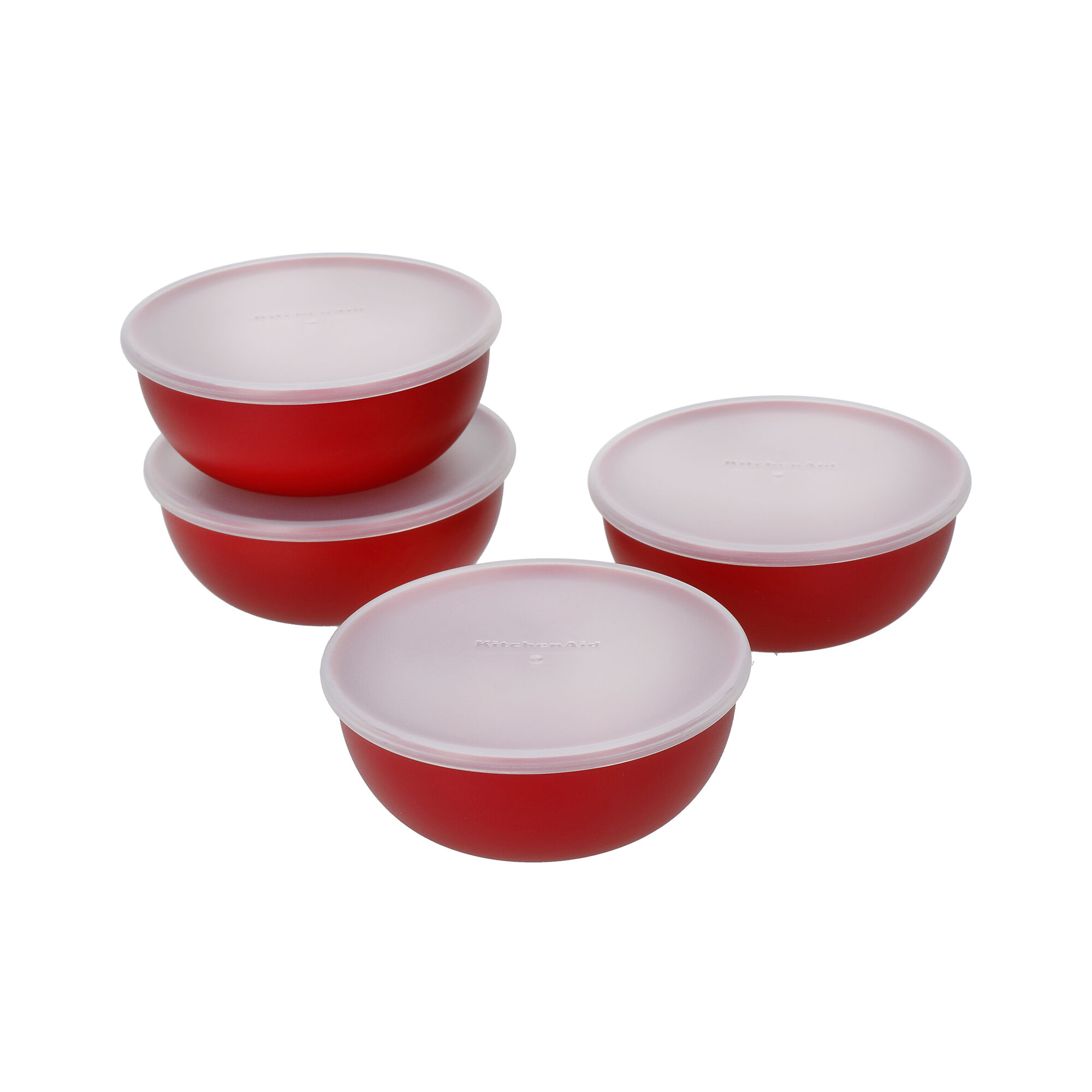 Kitchenaid Pinch Bowls skålsæt 4-pak, empire red