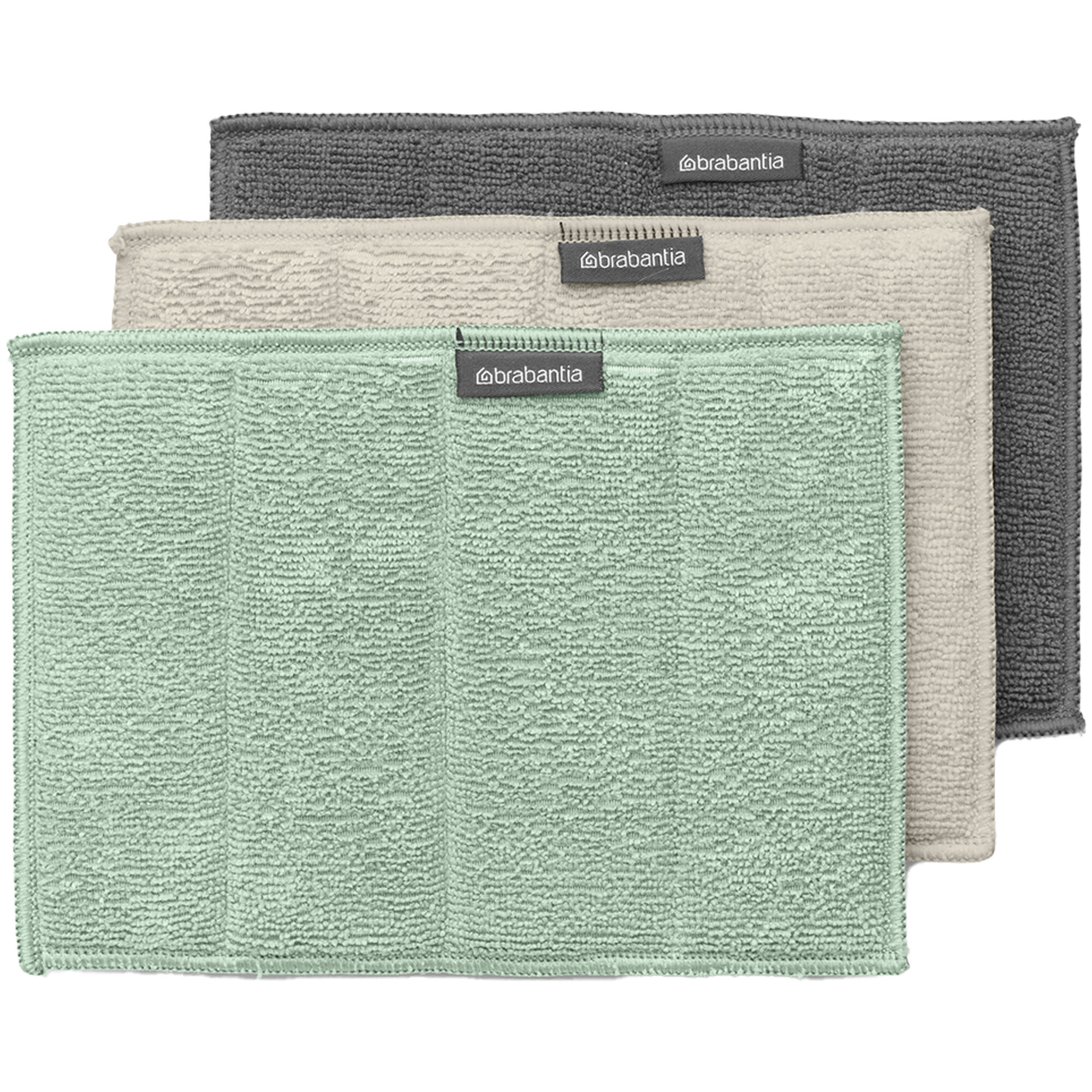 Brabantia Sinkside rengøringssvampe mikrofiber, mix
