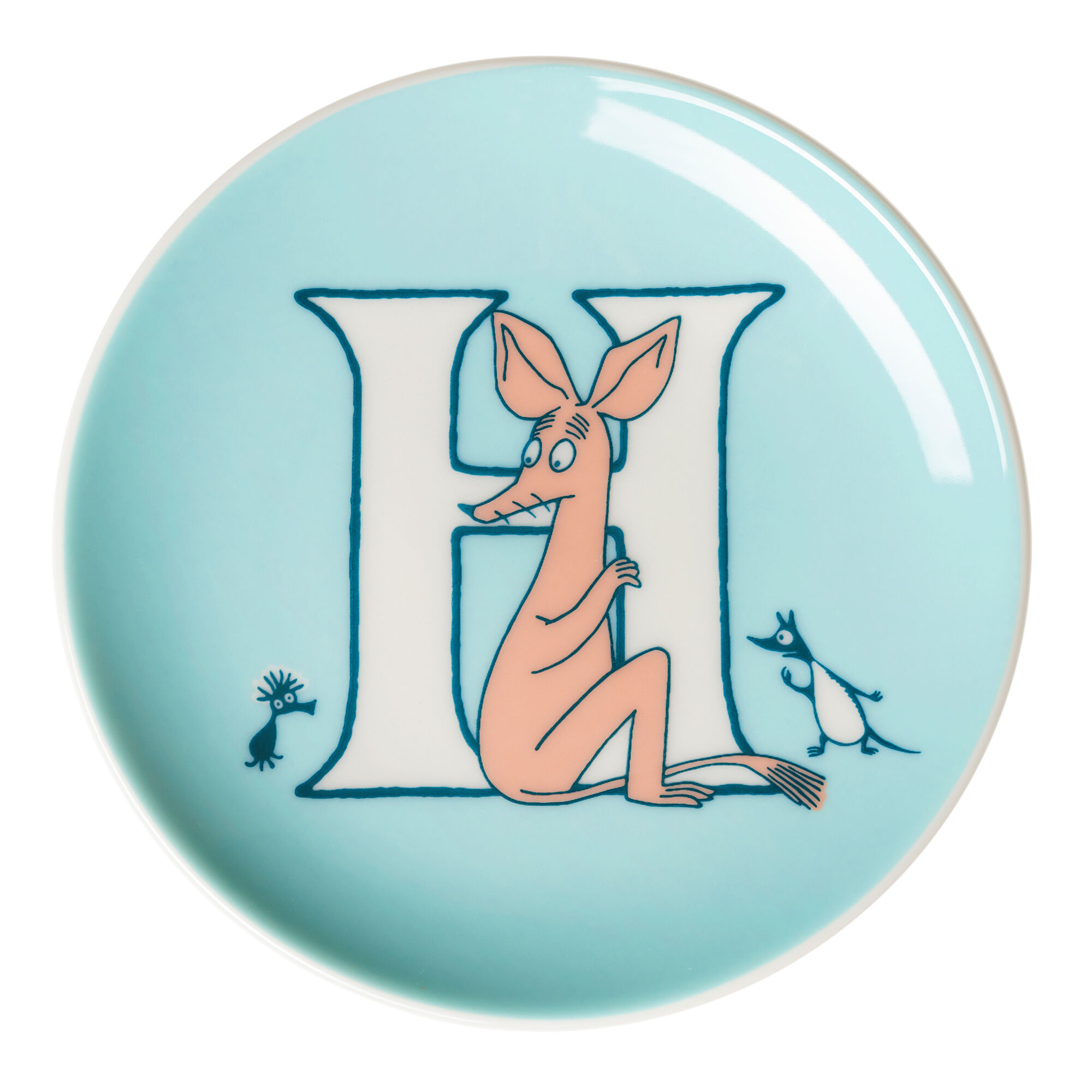 Moomin arabia Mumin H assiett 10,5 cm, blå