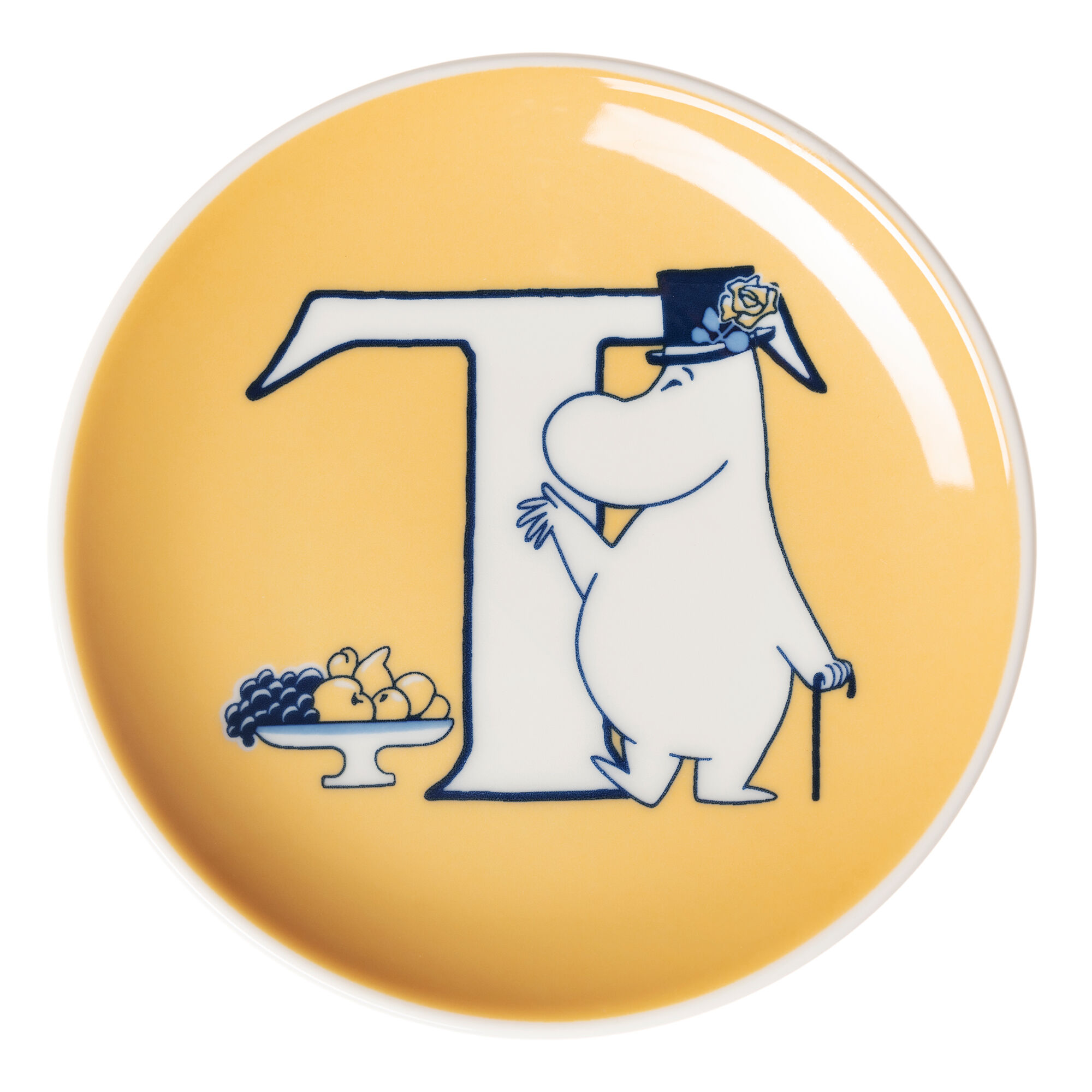 Moomin arabia Mumin T assiett 10,5 cm, orange