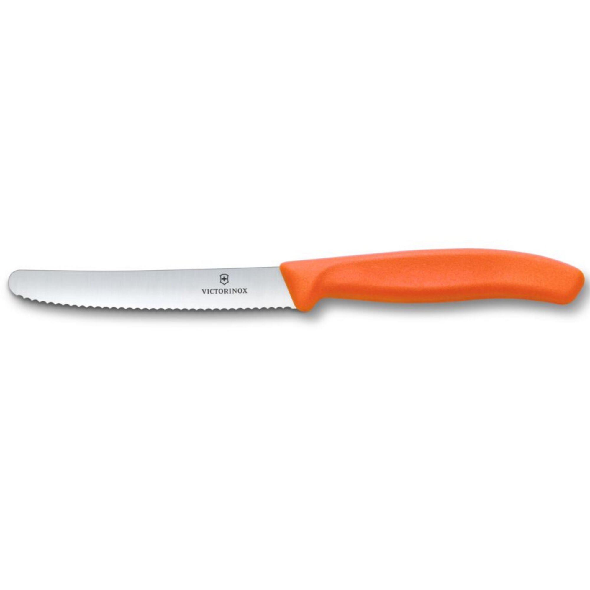 Victorinox Swish Classic tomatkniv savtakket 11 cm, orange