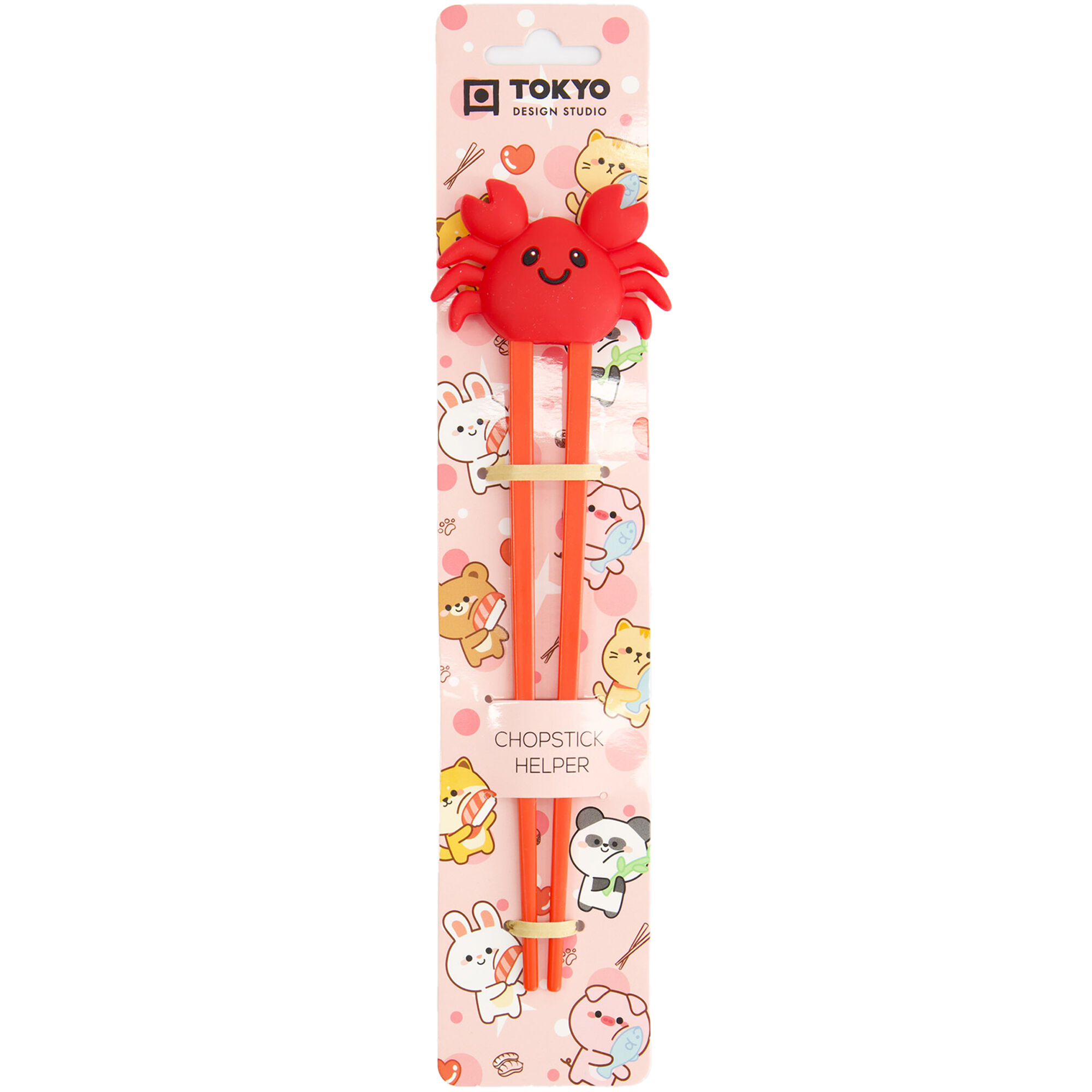 Tokyo design studio Spisepinde krabbe 22 cm, rød