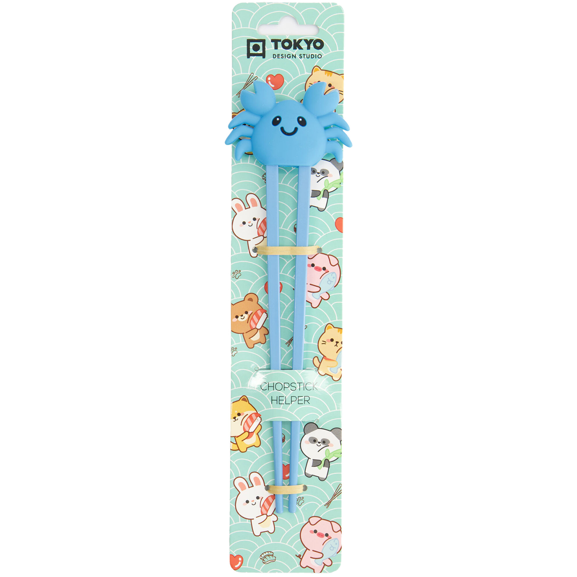 Tokyo design studio Spisepinde krabbe 22 cm, blå